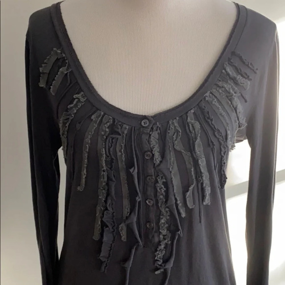 •J Crew• Ruffled Top NWOT - Picture 2 of 7